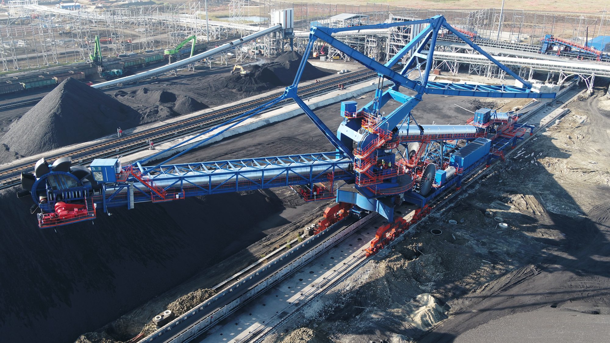 rollers Conveyor ໃນອຸດສະຫະກໍາບໍ່ແຮ່